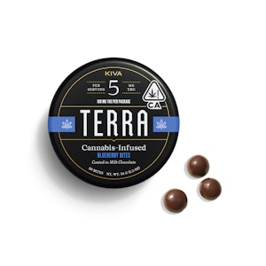 TERRA BITES | MILK CHOCOLATE COVERED BLUEBERRY BITES - 100MG