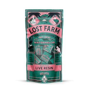 Lost farm - WATERMELON LIVE RESIN INFUSED FRUIT CHEWS